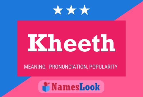 Kheeth Name Poster