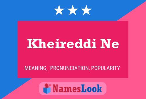 Kheireddi Ne Name Poster