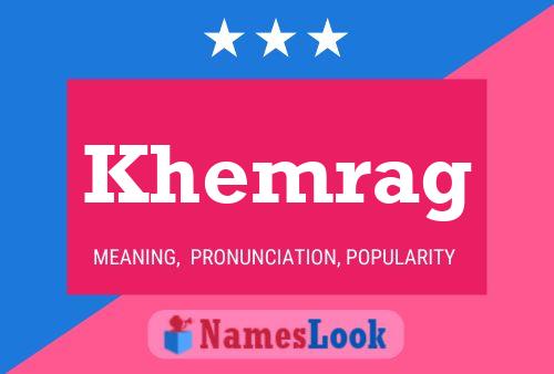 Khemrag Name Poster