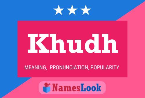 Khudh Name Poster