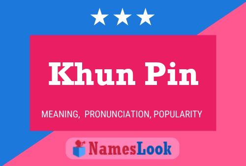 Khun Pin Name Poster