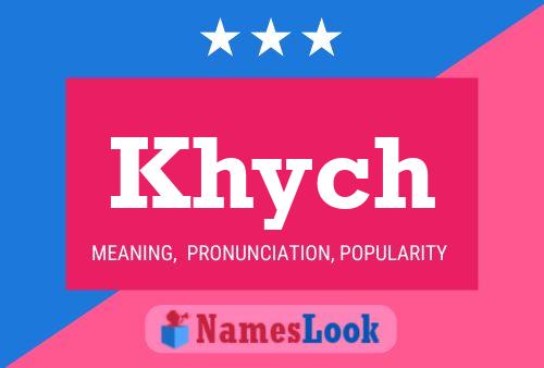 Khych Name Poster