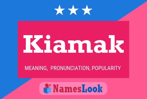 Kiamak Name Poster