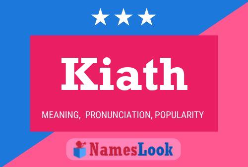 Kiath Name Poster