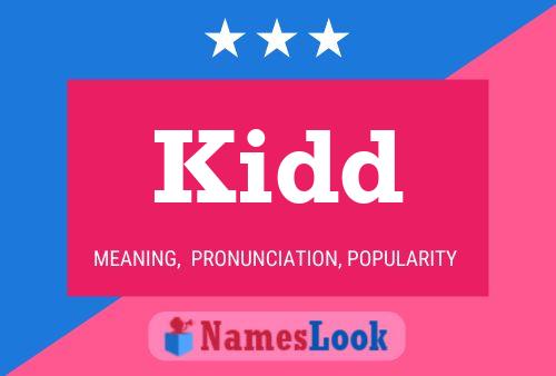 Kidd Name Poster