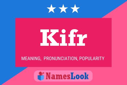 Kifr Name Poster