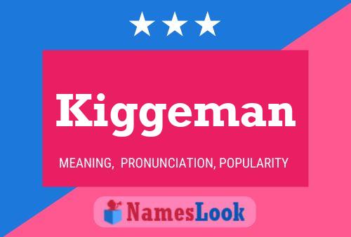 Kiggeman Name Poster