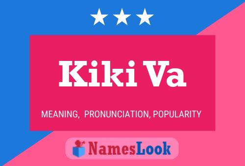 Kiki Va Name Poster