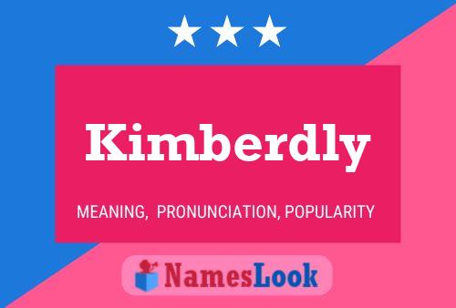 Kimberdly Name Poster