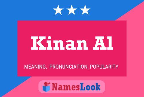 Kinan Al Name Poster