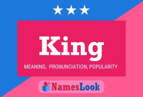 King Name Poster