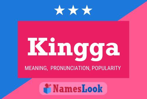 Kingga Name Poster