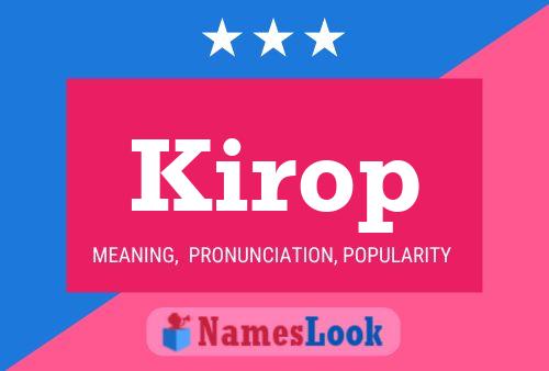 Kirop Name Poster