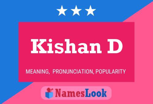 Kishan D Name Poster