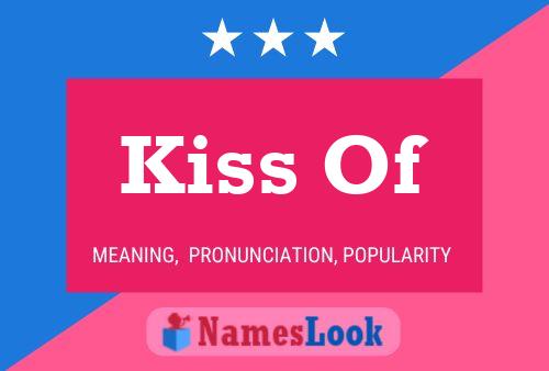 Kiss Of Name Poster