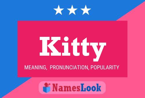 Kitty Name Poster