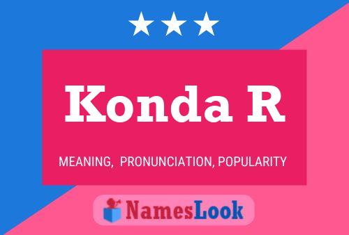 Konda R Name Poster