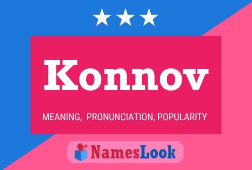 Konnov Name Poster