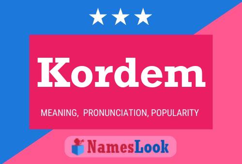 Kordem Name Poster