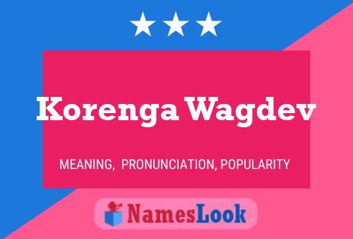 Korenga Wagdev Name Poster