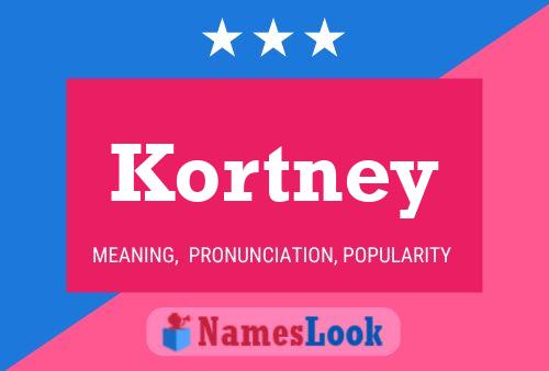 Kortney Name Poster