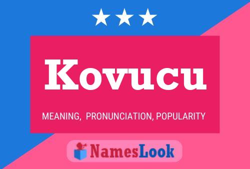 Kovucu Name Poster