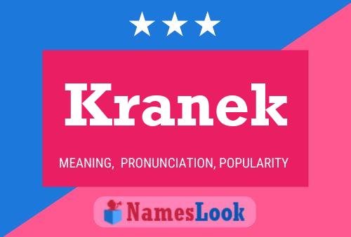 Kranek Name Poster