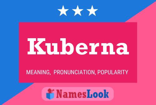 Kuberna Name Poster