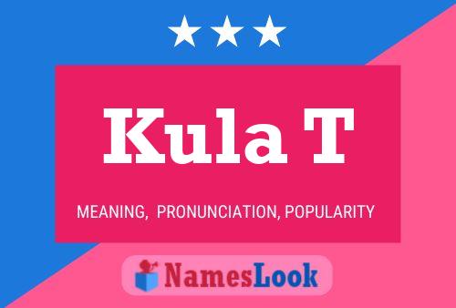 Kula T Name Poster