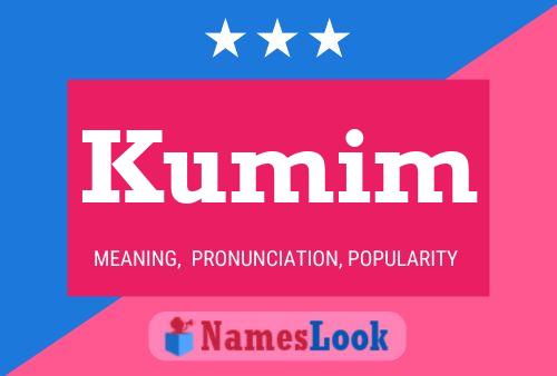 Kumim Name Poster