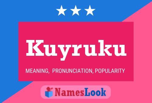 Kuyruku Name Poster