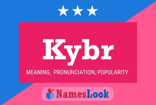 Kybr Name Poster