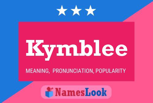 Kymblee Name Poster