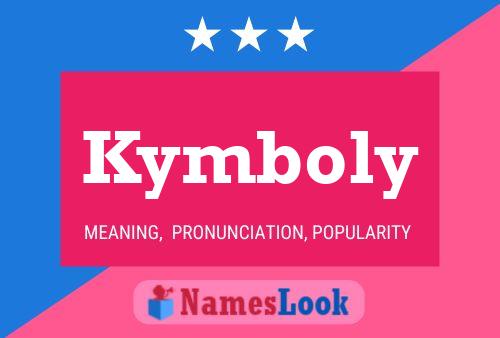 Kymboly Name Poster