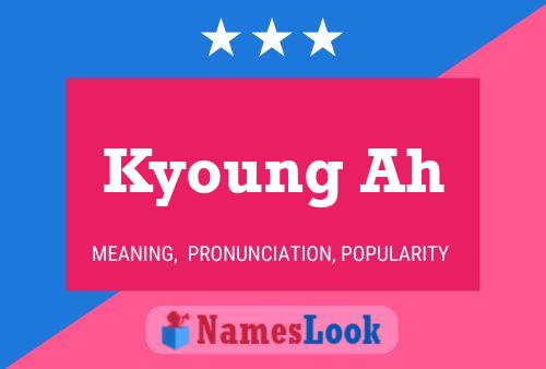 Kyoung Ah Name Poster