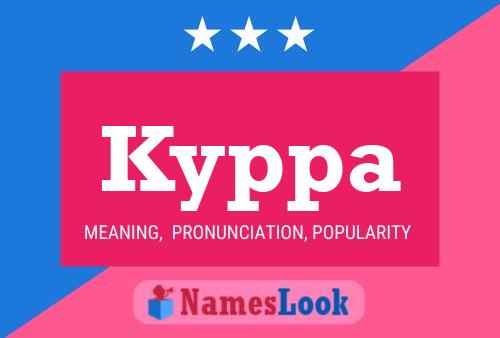 Kyppa Name Poster