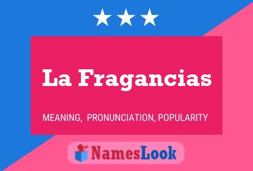 La Fragancias Name Poster