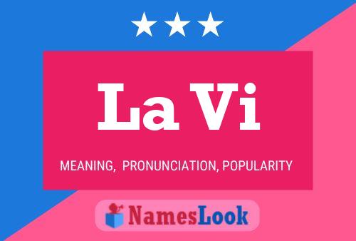 La Vi Name Poster