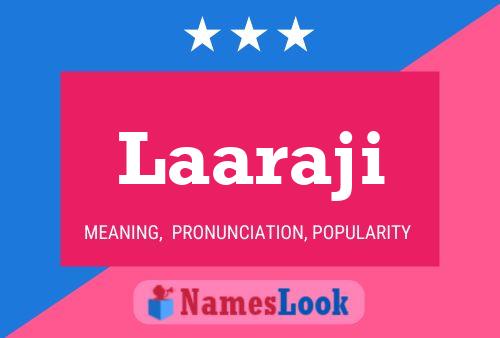 Laaraji Name Poster