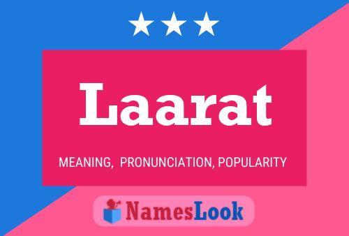 Laarat Name Poster