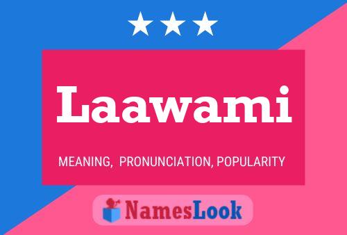 Laawami Name Poster