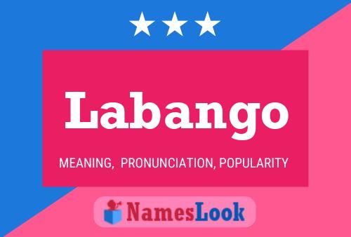 Labango Name Poster