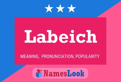 Labeich Name Poster