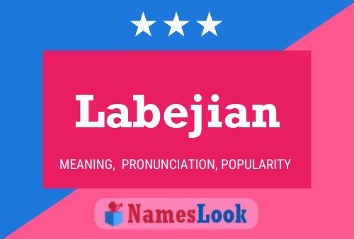 Labejian Name Poster