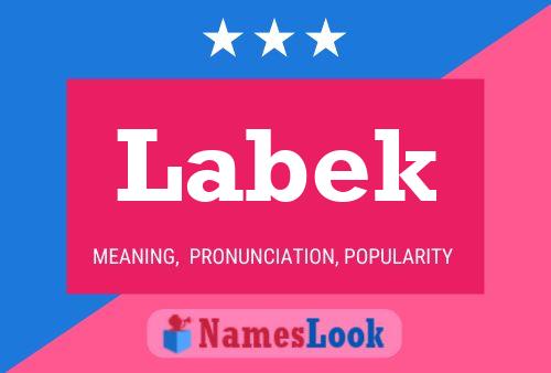 Labek Name Poster