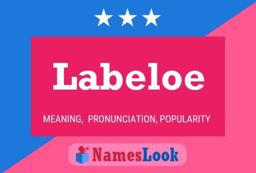 Labeloe Name Poster