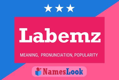 Labemz Name Poster