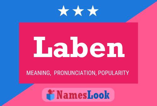 Laben Name Poster