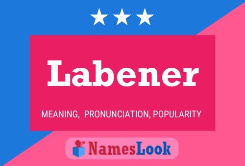 Labener Name Poster