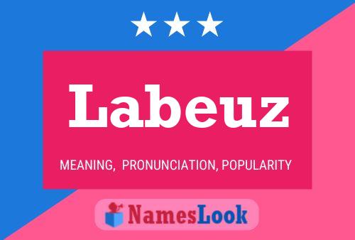 Labeuz Name Poster